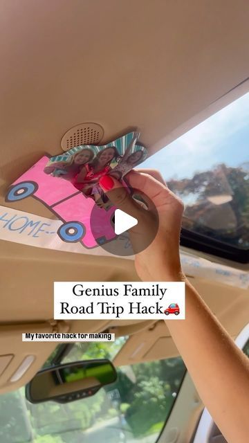 Shannon Doherty on Instagram: "GENIUS FAMILY ROAD TRIP HACK 🚗 save this to make your family road trips go by so much faster!!  We love making this “family road map” for all our family trips! We have fun following along the map and it makes the trip seem so much faster!!  Comment - CAR - I will send you links to the supplies needed to make this and full instructions how I made that cute family car!!   FOLLOW ME @athomewith.shannon for the best tips and tricks and all my favorite mom hacks as a Mom of 4!! #roadtrip #roadtrips #roadtriphacks #carride #travel #travelhacks #familytrip #familytravel #familyhacks #mom #momlife #momhacks #momhack #parentinghacks #parentingtips #instamom #momsofinstagram" Shannon Doherty, Trip Hacks, Family Road Trip, Road Trip With Kids, Family Trips, Family Road Trips, Road Trip Hacks, Road Trippin, Road Map