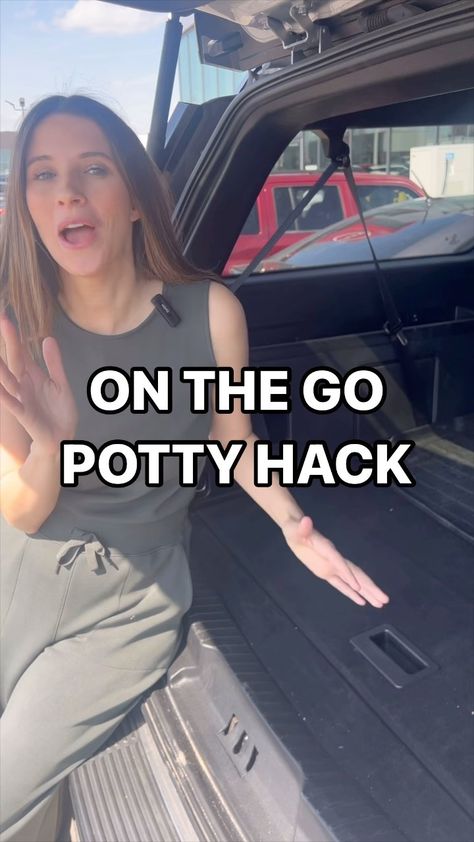 Kelly Stumpe - The Car Mom | You gotta do what you gotta do 🤣 comment potty for a link! | Instagram Travel Potty, Car Caddy, Toddler Potty, Potty Seat, Kids Potty, Potty Chair, Car Seat Protector, Go Car, Seat Protector