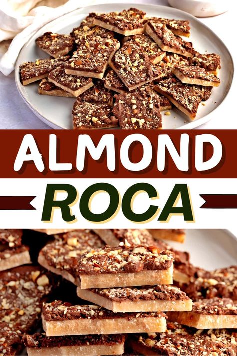 Almond Roca Almond Roca Recipe Easy, Almond Rocha, Homemade Almond Roca Recipe, Almond Roca Recipe, Roca Recipe, Truffle Recipe Christmas, Almond Roca, Soda Crackers, Candy Bark