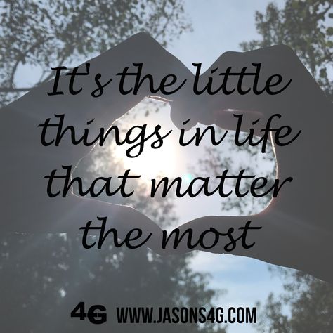 If you really think about it, it really is the little things in your life that matter! It’s Always The Little Things That Matter, It’s The Little Things Quotes Love, Quotes About Forgetting, Matter Quotes, Little Things Quotes, The Little Things In Life, Little Things In Life, Enjoy The Little Things, Think About It