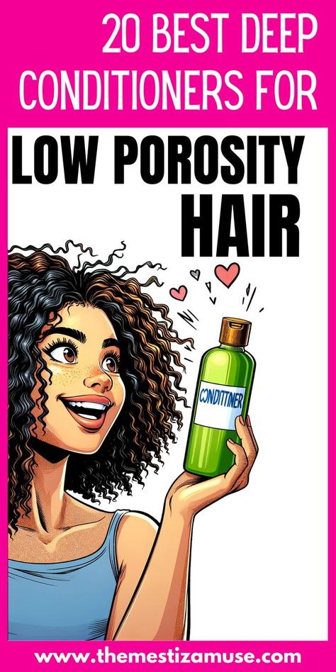 Deep Conditioners for Low Porosity Hair Low Porosity Hair, High Porosity Hair, Low Porosity, Low Porosity Hair Products, Hair Porosity, Hair Guide, Natural Curls Hairstyles, Curly Girl Method, Water Retention