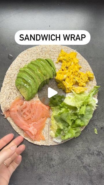 Sandwich Wrap, Healthy Wraps, Breakfast Wraps, Salad Wraps, Tortilla Wraps, Savory Breakfast, Wrap Sandwiches, Delicious Healthy Recipes, Fajitas