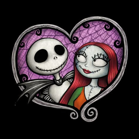 Jack N Sally, Jack Tattoo, Sally And Jack, Jack Y Sally, Nightmare Before Christmas Drawings, Nightmare Before Christmas Tattoo, Nightmare Before Christmas Wallpaper, Jack Skeleton, Tim Burton Art