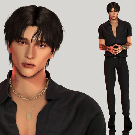 amos ☆ | Patreon Sims 4 Cc Man Hair Patreon, Boys Hair Sims 4 Cc, Mens Sims 4 Cc Hair, Sims 4 Men Download, Sims 4 Mafia Mod, The Sims 4 Cc Male Clothing Patreon, Man Clothes Sims 4 Cc, Sims Body Mods, Asian Sims 4 Male