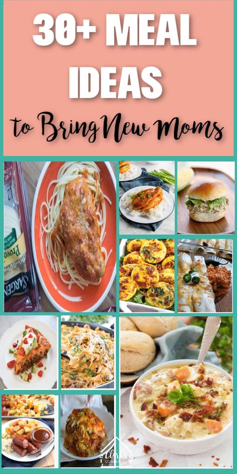 New Mom Meals, Cheesy Mexican Rice, Sausage Stuffed Shells, Meals For New Moms, Spaghetti Squash Pizza, Cheeseburger Casserole Recipe, Meal Train, Freezable Meals, Homemade Sloppy Joes