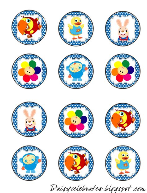 Baby first tv cupcake2 Harry The Bunny, Diy Party Themes, Baby First Tv, King Birthday, Birthday Party Printables, Muppet Babies, Water Bottle Label, Childrens Birthday Cakes, 2 Birthday