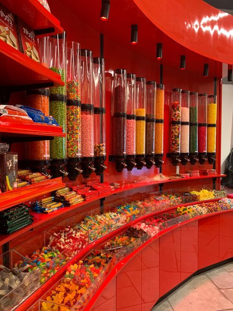 Candy Room In House, Candy Store Ideas, Candy Store Aesthetic, Candy Shop Design, Candy Shop Aesthetic, Candy Store Design, Candy Business, Candy World, Candy Shops