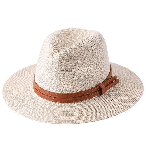 Floppy straw hat