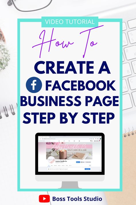 Learn how to create a Facebook business page to showcase your business. Easy to follow step by step tutorial to create your business page on Facebook. Watch the YouTube video tutorial Facebook Business Account, Facebook Background, Starting An Etsy Business, Business Facebook Page, Facebook Strategy, Facebook Followers, Facebook Content, Facebook Business Page, Business Strategies