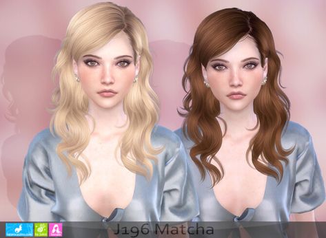 Hairstyles, New Hair Mesh: J196 Matcha hair (P) – Newsea Sims 4. All level of detail meshes(LODs) include. Hats compatible. For the hairstyle to display properly you need to set Sim Details to very high and turn off the Laptop mode. The post J196 Matcha hair (P) at Newsea Sims 4 appeared first on Lana CC Finds - Sims 4 CC, Hair, Worlds, Cheats, Guides, Mods Sssvitlas. Sims 4 Cc Hair, Best Sims, Cc Finds, Sims 4 Cc, Sims 4 Custom Content, Free Hair, Sims Cc, New Hair, Sims 4