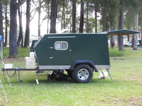 Squaredrop Camper, Mini Campers, Diy Trailer, Offroad Trailer, Homemade Camper, Teardrop Camping, Diy Camper Trailer, Expedition Trailer, Off Road Camper Trailer