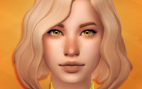 Ichi Ni Sunshine — Averia #15 Eyes Anon requested non-default... Sims 4 Cc Eyes, Maxis Match Cc, Facepaint, Yellow Eyes, Maxis Match, Sims Cc, Face Painting, Eye Color, The Sims