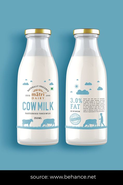 Milk Carton Design Packaging, Dairy Packaging Design, Milk Packaging Design Boxes, Reusable Packaging Design, Milk Bottle Design, Milk Label, Milk Packaging Design, Dairy Products Packaging Design, Plastic Bottle Design