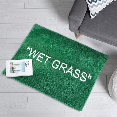 Elevate your space – with the Wet Grass Rug! Crafted from soft microfiber, our rug offers unparalleled luxury, making it the perfect addition to your bedroom decor or as a unique living room rug. Every step feels like a walk on the clouds, making it a cool and soft choice for relaxation, playtime with pets, or cozy nights in with loved ones. Transform your living spaces with this touch of heaven. Wet Grass Rug, Touch Of Heaven, Unique Living Room, Grass Rug, Grass Carpet, Grass Decor, Funky Home Decor, Fluffy Rug, Free Living