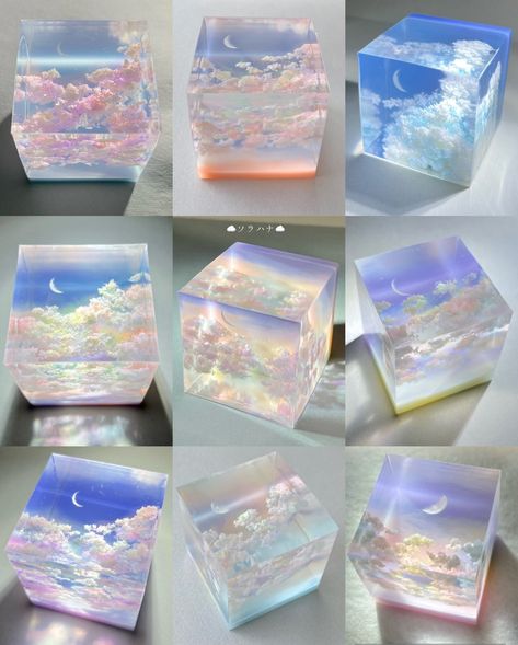 Desain Buklet, Diy Resin Art, Diy Resin Crafts, Dessin Adorable, Cute Room Decor, Cute Crafts, Resin Diy, Paper Crafts Diy, Resin Crafts