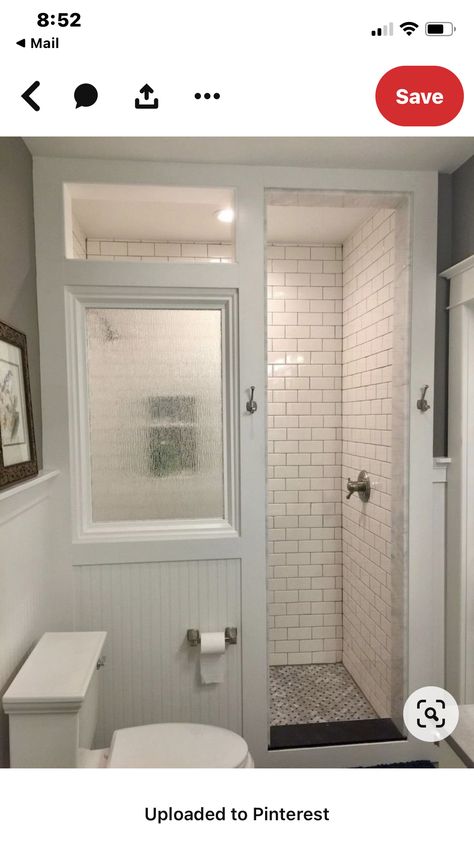 Craftsman Bathroom, Tile Remodel, Casa Country, Diy Bathroom Remodel, Bathroom Remodel Designs, Bathroom Remodel Shower, Trendy Bathroom, Bath Room, Shower Remodel