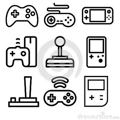 Video Game Symbols, Video Game Drawings, Easy Tattoos To Draw, Robot Icon, Video Game Logos, Dibujo Simple, Gaming Tattoo, Easy Drawings Sketches, Game Icon