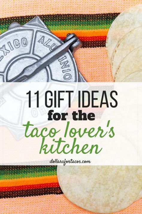 Get taco gift ideas for the taco lover's gift #tacos #tacolovers #giftideas #gifts #holidays #birthdays #unique #tortillapress #kitchens Taco Themed Gifts, Taco Night Gift Basket Ideas, Taco Gift Ideas, Taco Themed Gift Basket, Taco Tuesday Gift Basket Ideas, Taco Gift Basket, Taco Gift Basket Ideas, Womens Retreat Favors, Bunco Themes