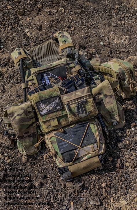 Breacher Loadout, M81 Woodland Loadout, Plate Carrier Setup, Forward Observations Group, Snack Pouch, Tactical Solutions, Tactical Kit, Special Forces Gear, Tactical Armor