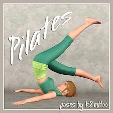 Mod The Sims - Pilates Pose Pack Sims 4 Pilates, Sims Custom Content, Pilates Poses, Los Sims 4, Free Sims, Los Sims, Female Clothing, Custom Content, Sims 2