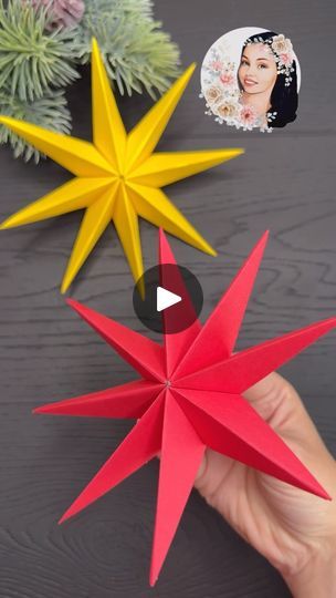 19K views · 2.9K reactions | Amazing Christmas Star #easycrafts #diy #christmascrafts #christmasstar #christmas #christmas2024 #papercrafts #christmasdecor #christmasdecorating #christmasdecorations
#paperstars #fyp #fypシ | Origami Studio DIY 💥 Paper Craft Tutorials Origami Christmas Star, Star Paper Craft, Origami Christmas Ornament, Christmas Arts And Crafts, Studio Diy, Christmas Tree Decorations Diy, Paper Craft Tutorials, Christmas Origami, Unique Christmas Decorations