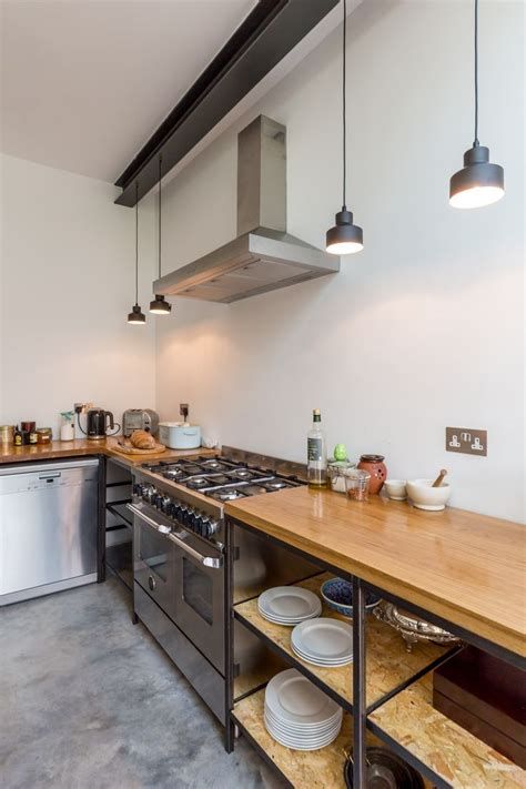 Dapur Rustic, Industrial Decor Kitchen, Grand Fir, Model Dapur, Industrial Kitchen Lighting, Industrial Kitchen Design, Industrial Style Kitchen, Diy Kitchen Renovation, Easy Diy Decor