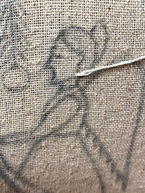 Notforgotten Farm : ~ Angel Embroidery Tutorial/Pictorial ~ Not Forgotten Farm, Primitive Embroidery Patterns, Wool Stitching, Angel Embroidery, Notforgotten Farm, Folk Art Embroidery, Primitive Embroidery, Primitive Stitchery, Sharp Pencils