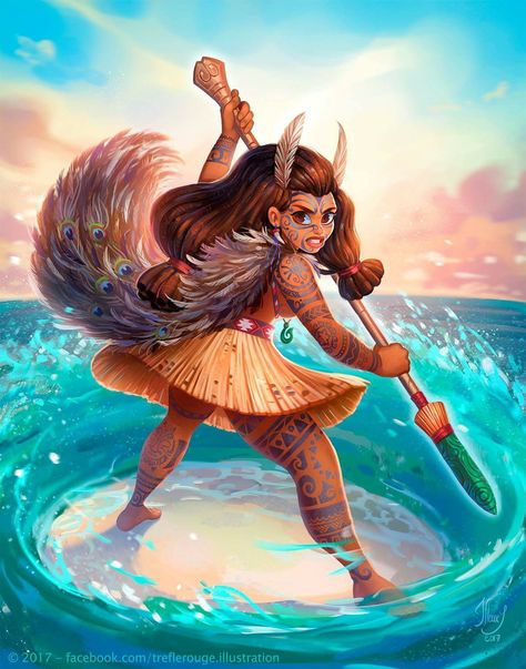 Maori Fantasy Art, Maori Warrior Art, Historical Fantasy Art, Maori Women, Maori Warrior, Polynesian People, Twitter Website, Fantasy Heroes, Maori Art