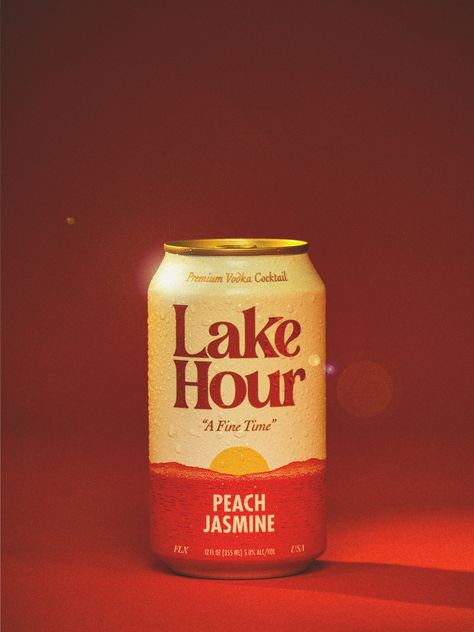 Lake Product Photography, Lemonade Brand Design, Beer Can Packaging, Beer Can Design Packaging, Beer Can Photography, Can Product Photography, Beach Packaging, Lemonade Branding, Alcohol Photography