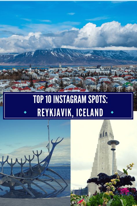 Discover the top 10 photo spots in Reykjavik, Iceland! Find Reykjavik’s most Instagrammable locations with this photo guide to the city! #reykjavik #iceland Iceland Travel Guide, Iceland Travel Tips, Iceland Itinerary, Reykjavik Iceland, Scandinavia Travel, Travel Books, Visit Iceland, See The Northern Lights, Europe Travel Guide