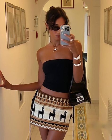 Celebrity Summer Outfits, Summer Vacay Outfits, Laura Harrier, Alaia Dress, White Halter Dress, Vacay Outfits, Paris Dresses, Going Viral, Vacation Style