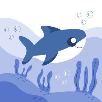 Juego de ortografía word scramble con word shark | Vector Gratis Aquarium Architecture, Kawaii Faces, Cute Shark, Creative Painting, Flower Art Painting, Sea Animals, Sharks, Marine Life, Sea Life