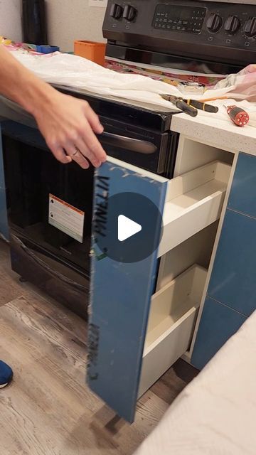 AMBI WOODWORK | FL CABINETMAKER on Instagram: "How to make a spice pullout from two regular drawers. DM us to get a free quote.

#howtomake #spicepullout #kitchendrawers #kitchencabinetmaker #bocaratonkitchen #ambiwoodwork" Pull Out Makeup Cabinet, Pullout Drawers In Cabinet Kitchen, Pullout Drawers In Cabinet, Kitchen Spice Drawer, Kitchen Pullout, Side Box, 2024 Kitchen, Kitchen Cabinet Pulls, Custom Kitchens