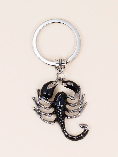 Scorpion Charm Keychain | SHEIN USA Charm Keychain, Shein Style, Scorpion, Keychains, Charms, Personalized Items, Holidays, Free Shipping, Silver