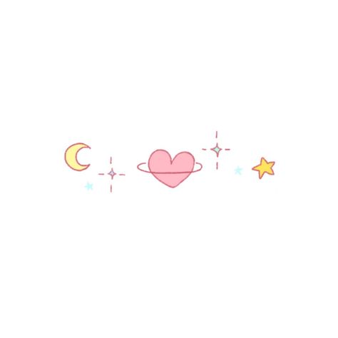 Celestial Elements, Stars And Hearts, Mini Doodle, Cute Tiny Tattoos, Small Hand Tattoos, Subtle Tattoos, Flower Art Images, Aesthetic Desktop Wallpaper, Kawaii Doodles