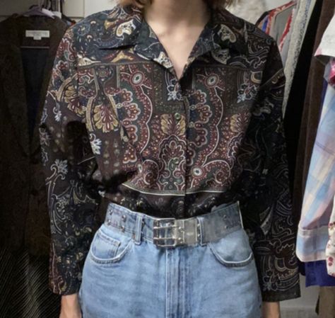 Selling this shirt on depop but pinning it because its very dark academia Shirts Dark Academia, Very Dark Academia, Dark Academia, Shirts Tops, Button Up, Long Sleeve Blouse, Women's Top