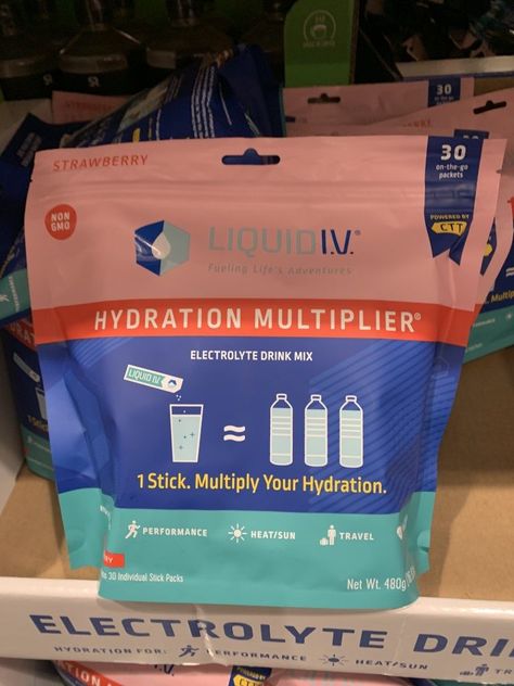 Costco sells these Liquid IV Hydration Multiplier for $22.99. Scroll down for photos. They are currently on sale ($6 off) their advertised price of $28.99. I'll be completely honest. I don't use these on a regular basis. I generally use them after a night when I've been served 1 too many drinks. They really do help kickstart the day from a possible hangover. #costco #liquidiv Liquid Iv Hydration, Hydration Multiplier, Liquid Iv, Bath Salt Gift Set, Iv Hydration, Bath Salts Gift, Costco Shopping, Healthy Energy Drinks, Electrolyte Drink