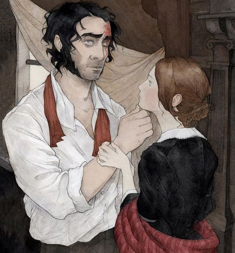 Romance, anyone? I did a drawing of the climactic moment from Charlotte Brontë’s classic novel Jane Eyre for #monthoflove and was happy… Worldbuilding Inspiration, Gothic Period, Mr Rochester, Lady Hamilton, Charlotte Brontë, Unusual Pictures, Bronte Sisters, Period Piece, Book Tree