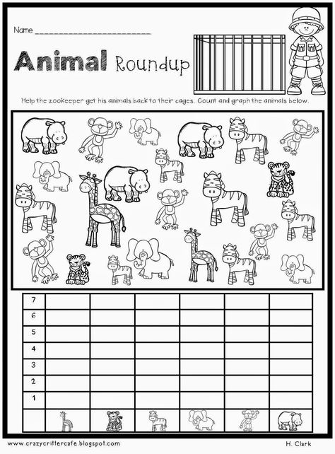 Zoo themed math and literacy printables. Visit blog to print 2 FREEBIES from this pack.  http://www.crazycrittercafe.blogspot.com Zoo Crafts Kindergarten, Zoo Animal Math Activities For Preschool, Zoo Animals Activities For Preschoolers, Zoo Animals Kindergarten Activities, Jungle Worksheets Preschool, Zoo Activities Preschool Free Printable, Zoo Week Preschool Activities, Zoo Worksheets Preschool Free Printable, Zoo Math Activities