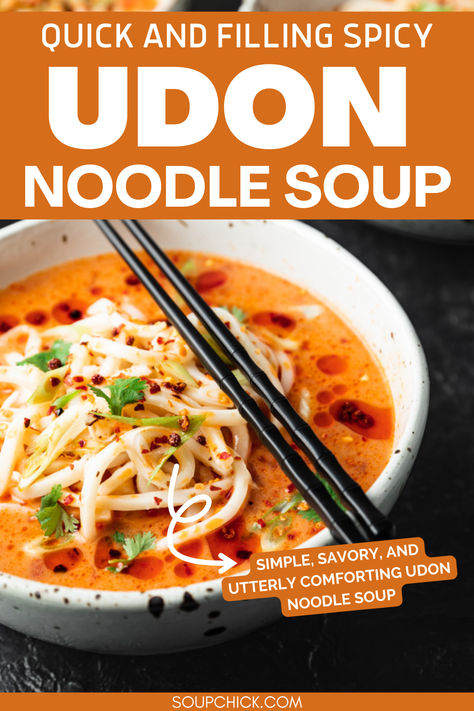 Spicy Udon Noodle Soup Recipe