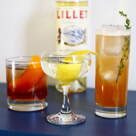 3 Summer Drinks to Make with Lillet Blanc Drinks To Make, Cocktail Ingredients, Champagne Cocktail, Easy Cocktails, Casino Royale, Drinks Alcohol Recipes, Alcohol Recipes, Cocktail Making, Summer Cocktails