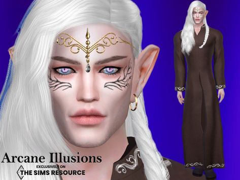 DarkWave14's Arcane Illusions - Eric Wood Sims 4 Model, Craig Thompson, Spooky Movies, Jungle Adventure, Tom Ellis, Sims 4 Cas, Romantic Garden, Knitting Kits, The Sims4