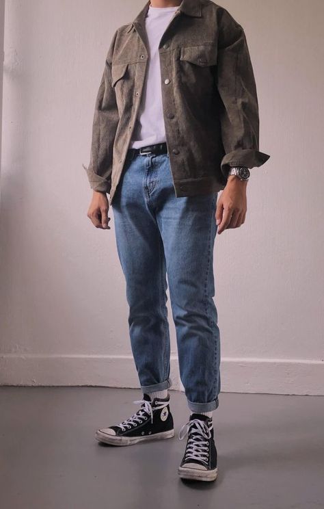 80s Men's Fashion, Casual Outfits Street Style, Grunge Cowboy, Masculine Aesthetic, Back To School Outfits Highschool, Streetwear Photography, Urban Street Wear, Magic Fox, Outfits Highschool