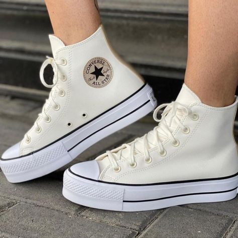 White converse shoes