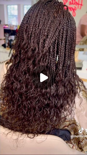 Wavy Micro Braids Hairstyles, Wet And Wavy Braids, Wavy Braids, Micro Braids Hairstyles, Wet And Wavy Hair, Braiding Styles, Micro Braids, Order Here, Boho Braids