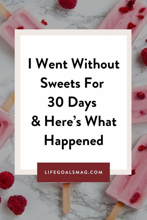 could you give up sweets for 30 days? here's why i made this challenge for myself to give up sugar and sweets for thirty days and what I learned from the experiment No Sweets Challenge 30 Day, My Year, Day Challenge, 30 Day Challenge, You Gave Up, Work Life Balance, Work Life, Life Balance, Let Go