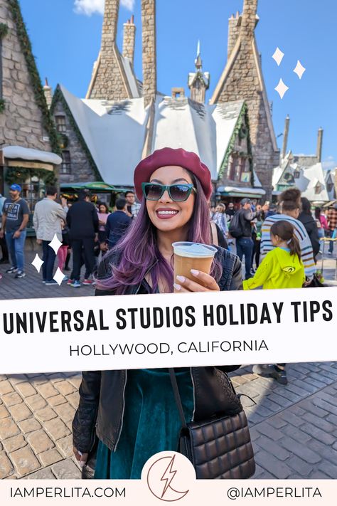 Universal Studios Christmas Outfit, Universal Hollywood, After Story, Hogwarts Christmas, Holiday Hack, Cindy Lou, Universal Studios Hollywood, Universal Orlando, Waiting In Line