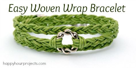 cute Jewlery Cleaner, Bridal Jewlery, Wrap Bracelet Tutorial, Cotton Cord Bracelet, Outfits Jewelry, Jewelry Lifestyle, Jewerly Bracelets, Bracelets Friendship, Diy Bracelets Tutorials