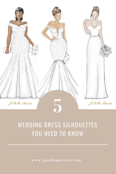 Here is how to find the best wedding dress for your shape for your body type! #WeddingDress #CustomWeddingDress #WeddingDressShape #PerfectWeddingDress Wedding Dress According To Body Shape, Wedding Dress For Full Bust, Petite Hourglass Wedding Dress, Best Wedding Dresses For Tall Brides, Wedding Dresses For Thick Body Types, Wedding Dresses With Straps A Line, Flattering Wedding Dress For Small Bust, Wedding Dress For Upside Down Triangle, Wedding Dress Hourglass Body Types