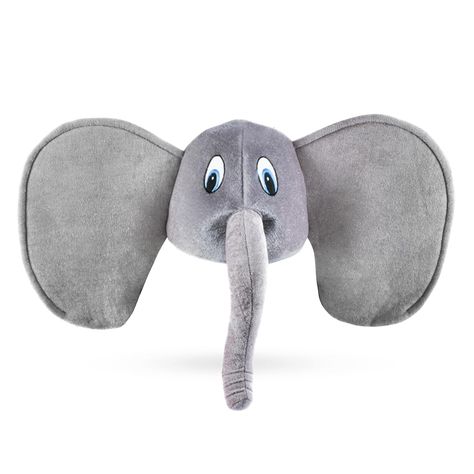 PRICES MAY VARY. Elephant plush hat is unisex and is a size small/medium. Animal hats for adults features giant ears long elephant trunk. Hat circumference measures approximately 22 inches. Perfect novelty animal hat with moving ears for zoo themed party, costume parties or crazy hat day. Great gift for any animal plush hat lover. Easy costume for Halloween! Funny exciting great quality costume fun animal hats for long term use. Elephant costume hat is unisex and is a size small/medium. Hat circ Zoo Themed Party, Piggie And Elephant, Elephant Costume, Elephant Hat, Elephant Costumes, Crazy Hat, Plush Hat, Easy Costume, Crazy Hat Day